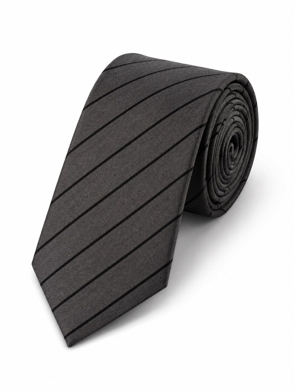Banana Republic Narrow Silk Tie Quiet Luxury Slim Old Money Made in Italy Formal